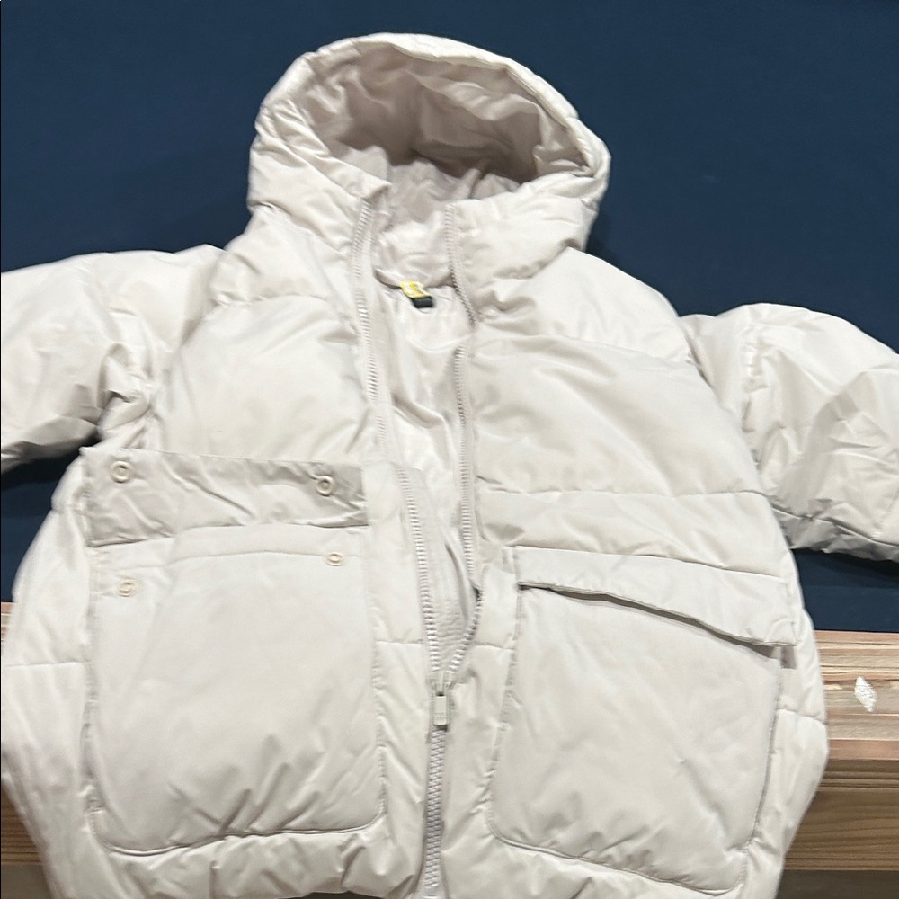 All in Motion White Puffer Jacket